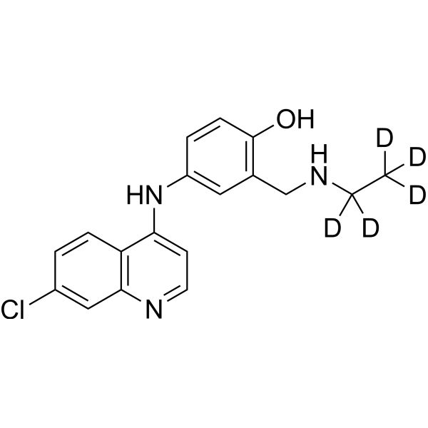 N-Desethyl amodiaquine-d5 1173023-19-2